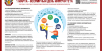 1 марта - Всемирный день иммунитета - Городской округ Сокольский